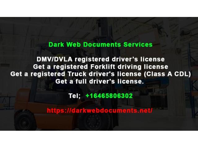 Watsap +16465806302, Buy registered driving license. buy undetectable counterfeit euro. darkwebdocum - 1/2