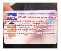 Watsap +16465806302, Buy registered driving license. buy undetectable counterfeit euro. darkwebdocum
